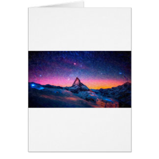 Winter Night High Peak Cards