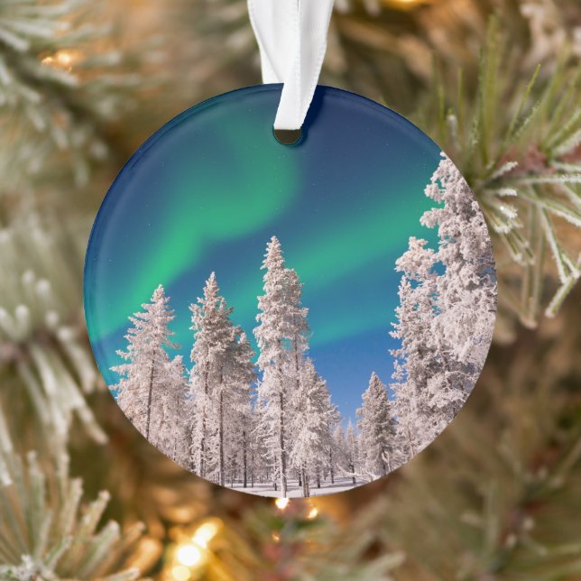 Winter Northern Light  Ornament (Tree)