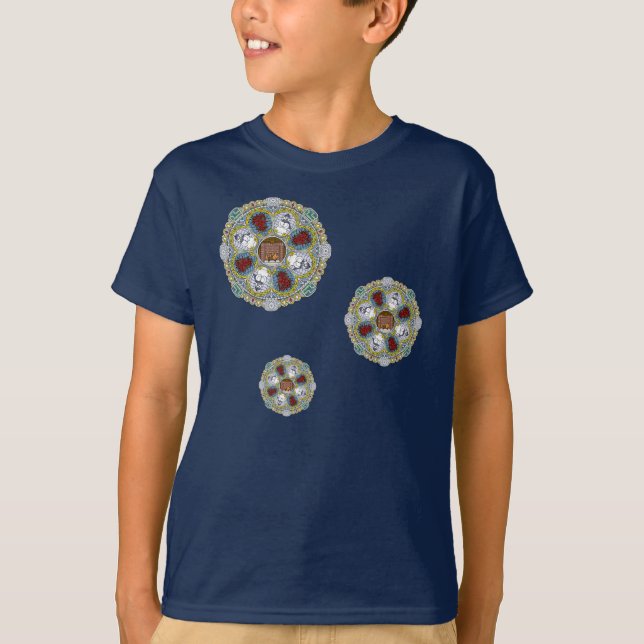 Winter Nouveau Kid's and Baby Dark Shirt (Front)
