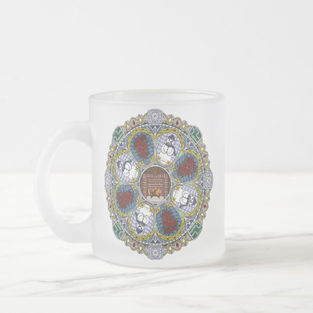 Winter Nouveau Mug (Left)
