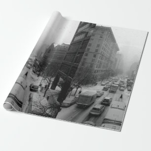 Winter NYC Wrapping Paper