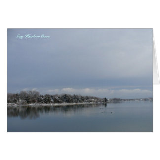 Winter on Sag Harbor Cove Cards