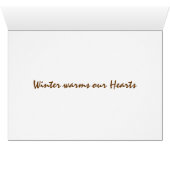 Winter on the Front Porch (Inside Horizontal (Bottom))