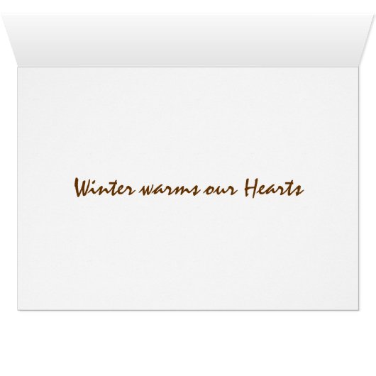 Winter on the Front Porch (Inside Horizontal (Bottom))