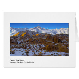 " Winter On Whitney " Cards