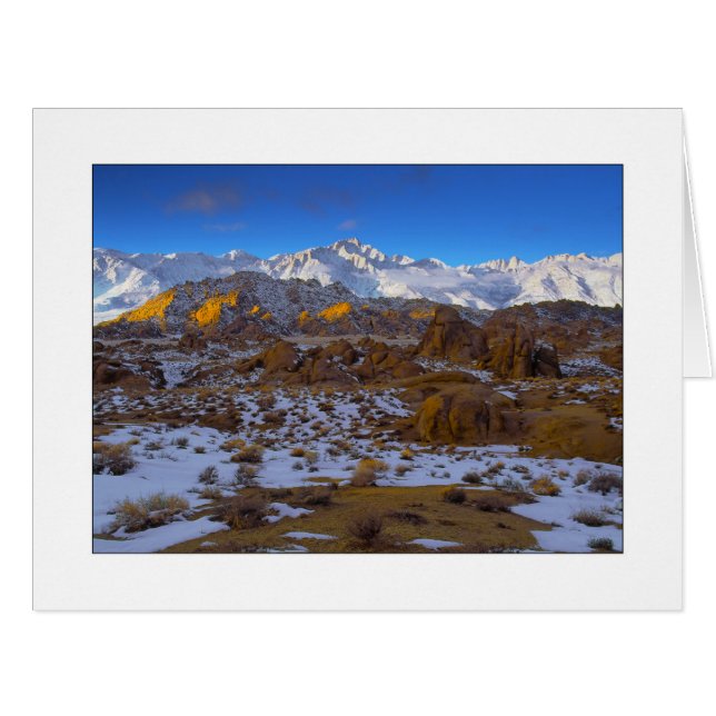 "Winter On Whitney" Cards (Front Horizontal)