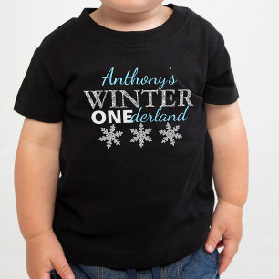 Winter ONEderland 1st Birthday Baby T-Shirt