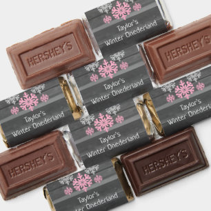 Winter Onederland 1st Birthday Hershey's Miniatures