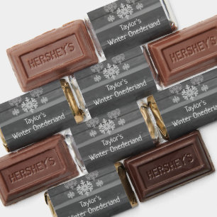 Winter Onederland 1st Birthday Hershey's Miniatures