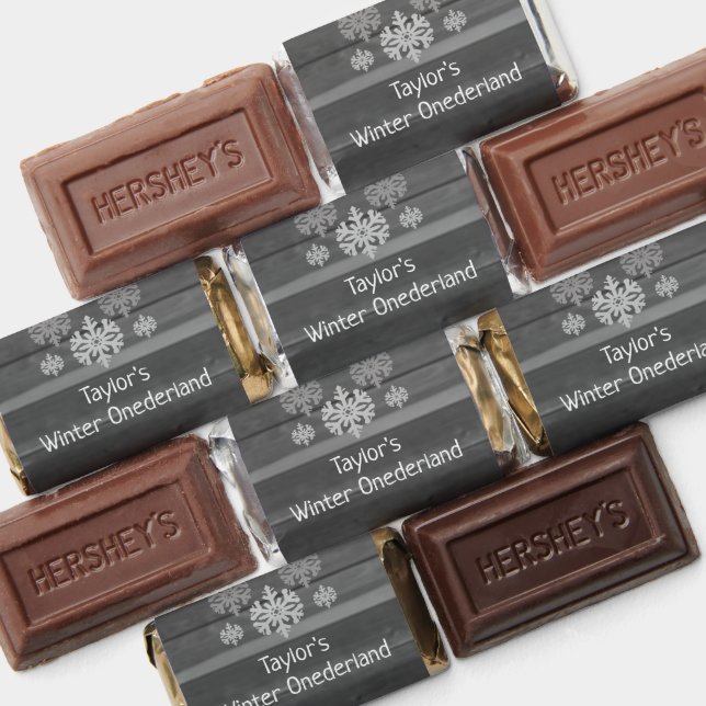 Winter Onederland 1st Birthday Hershey's Miniatures (Assorted)