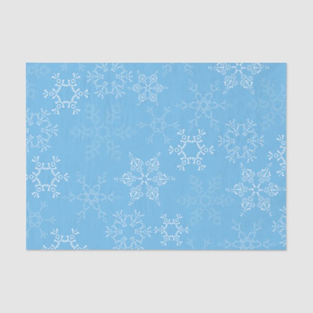 Winter Onederland 1st Birthday Party Kids Winter Tissue Paper (Front)