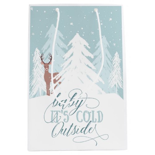 Winter Onederland Baby Its Cold Outside Gift Bag