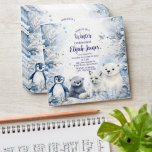 Winter Onederland Baby's First Birthday Invitation Envelope