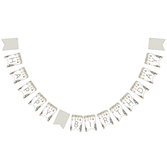 Winter Onederland Birthday Banner (All)