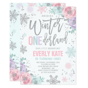 Winter Party Invitations Free Template 9