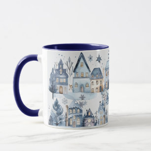 Winter Onederland Christmas Houses Mug
