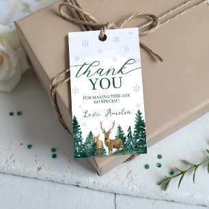 Winter ONEderland Favor Tag