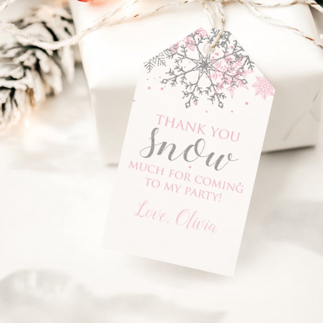 Winter Onederland favor tag (Creator Uploaded)