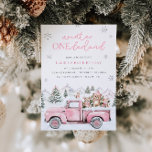 Winter Onederland First Birthday Invitation<br><div class="desc">Winter Onederland First Birthday Invitation</div>