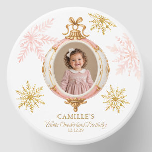 Winter ONEderland First Birthday Mini Candle Favor Favors