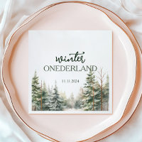 Winter Onederland First Birthday
