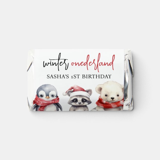 Winter ONEderland Hershey's Miniatures (Front)