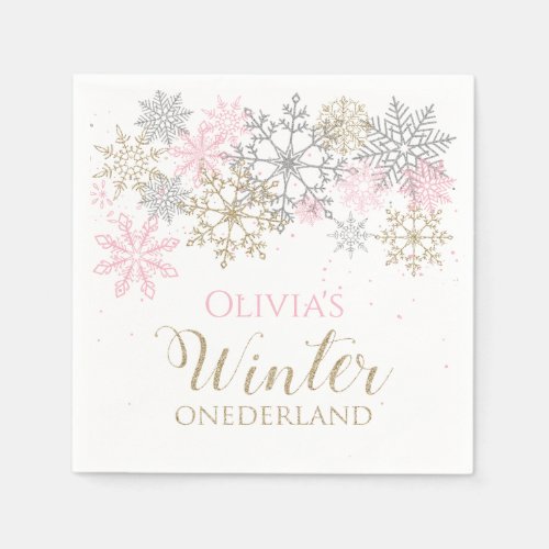 Winter Onederland Napkin