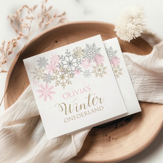Winter Onederland Napkin (Creator Uploaded)