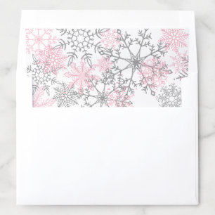 Winter Onederland Snowflake Envelope Liner