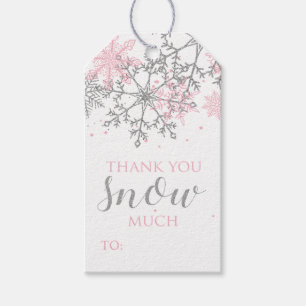Winter Onederland Snowflake Favor Tags
