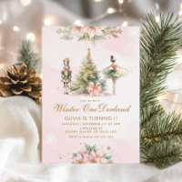 Winter Onederland the Nutcracker 1st birthday