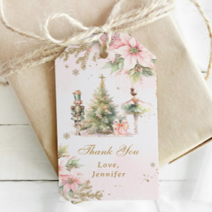 Winter Onederland the Nutcracker Birthday Thank yo Gift Tags