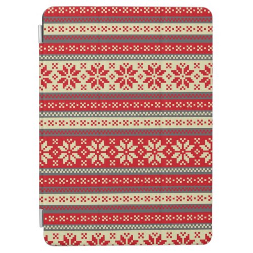 Winter Ornament Pattern iPad Air Cover