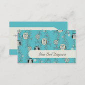 Winter Owls Daycare Business Cards (Front/Back)
