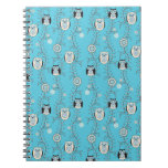 Winter Owls Notebook at Zazzle