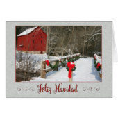 Winter Painting Navidad (Front Horizontal)