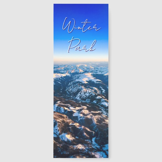 Winter Park Aerial Bookmark (Front)