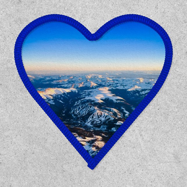 Winter Park Colorado Heart Patch (Front)