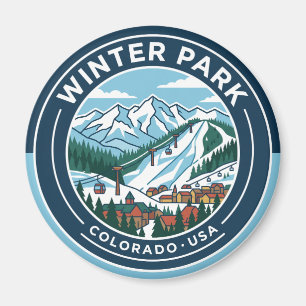 Winter Park Colorado Magnet