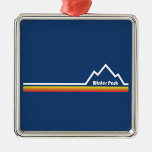 Winter Park, Colorado Metal Ornament