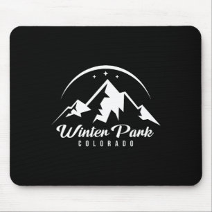 Winter Park Colorado Ski Resort Skiing Snowboardin Mouse Pad