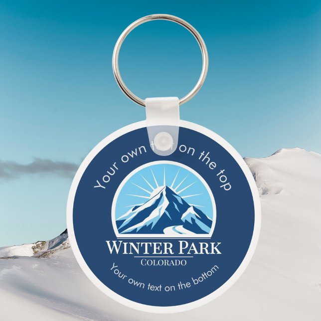 Winter Park Colorado ski vacation  Keychain (Creator Uploaded)