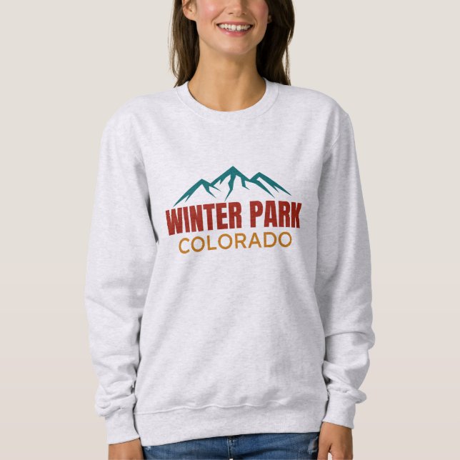 Winter Park Colorado Sweatshirt (Front)