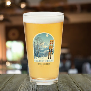 Winter Park Colorado vacation ski resort beer Glass