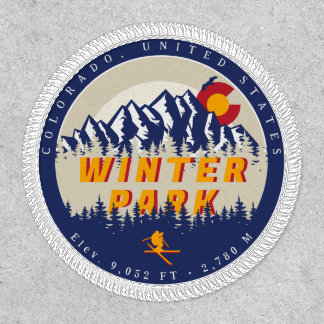 Winter Park Colorado Vintage Ski Souvenirs 80s Patch