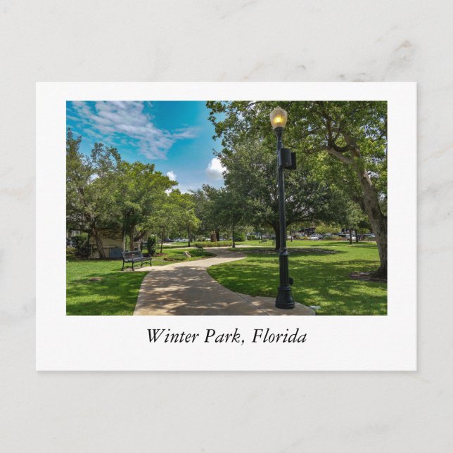 Winter Park Florida Postcard (Front)