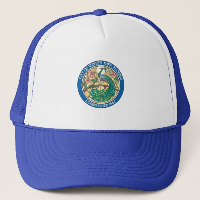 WINTER PARK FLORIDA TRUCKER HAT (Front)