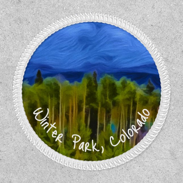 Winter Park Rainbow Patch (Front)