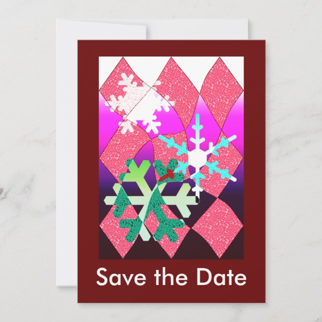 Winter Party Save The Date (Front)