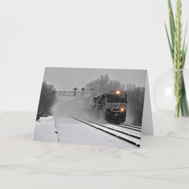 Winter Passage Holiday Card (Front)